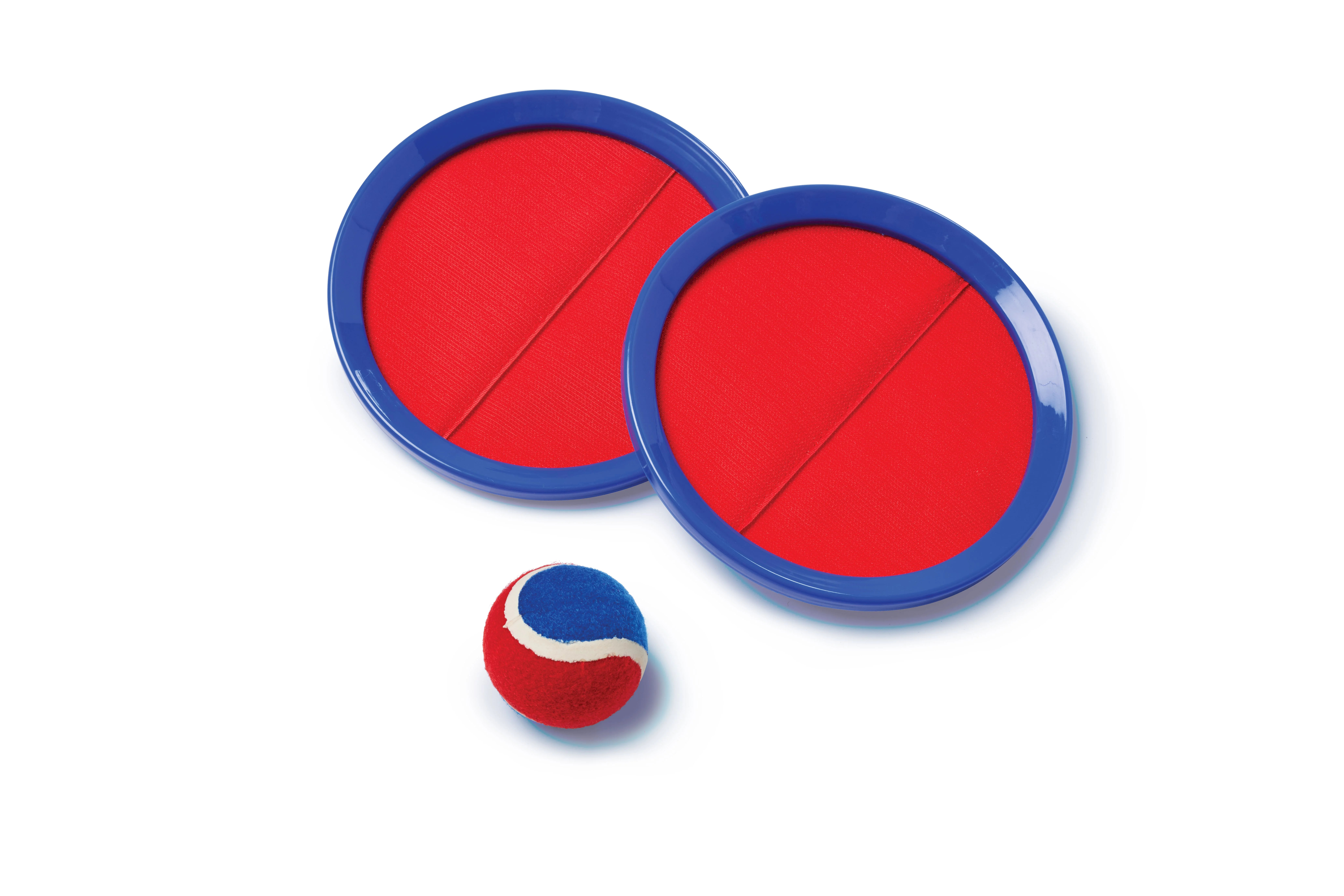 Play Day Toss & Catch Game, Red & Blue - 2 Discs & 1 Ball, Children Ages 3+ | Walmart (US)