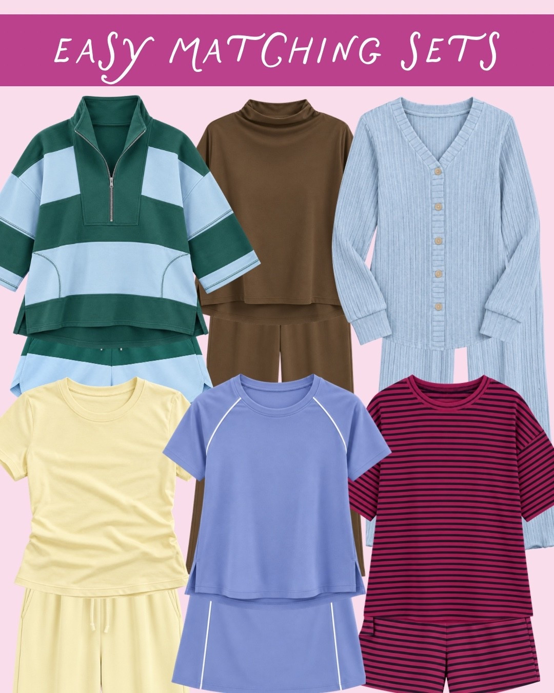 I love an easy matching set for everyday errands! These are so cute for fall! 🤎

#LTKSeasonal #LTKOOTD #LTKmomlife