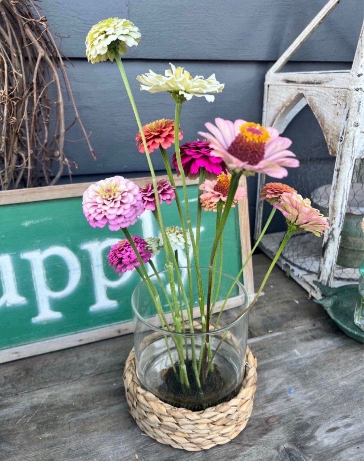 This hurricane vase has me dreaming about zinnias already 🌸 I can just picture it filled with tall, colorful stems once the garden gets going again. For now, I’m just looking forward to all the blooms it’ll hold!


#LTKU #LTKSeasonal #LTKHome