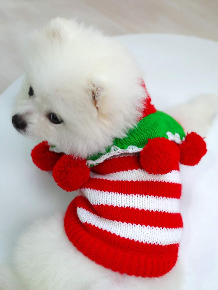 Striped Pet Sweater | SHEIN