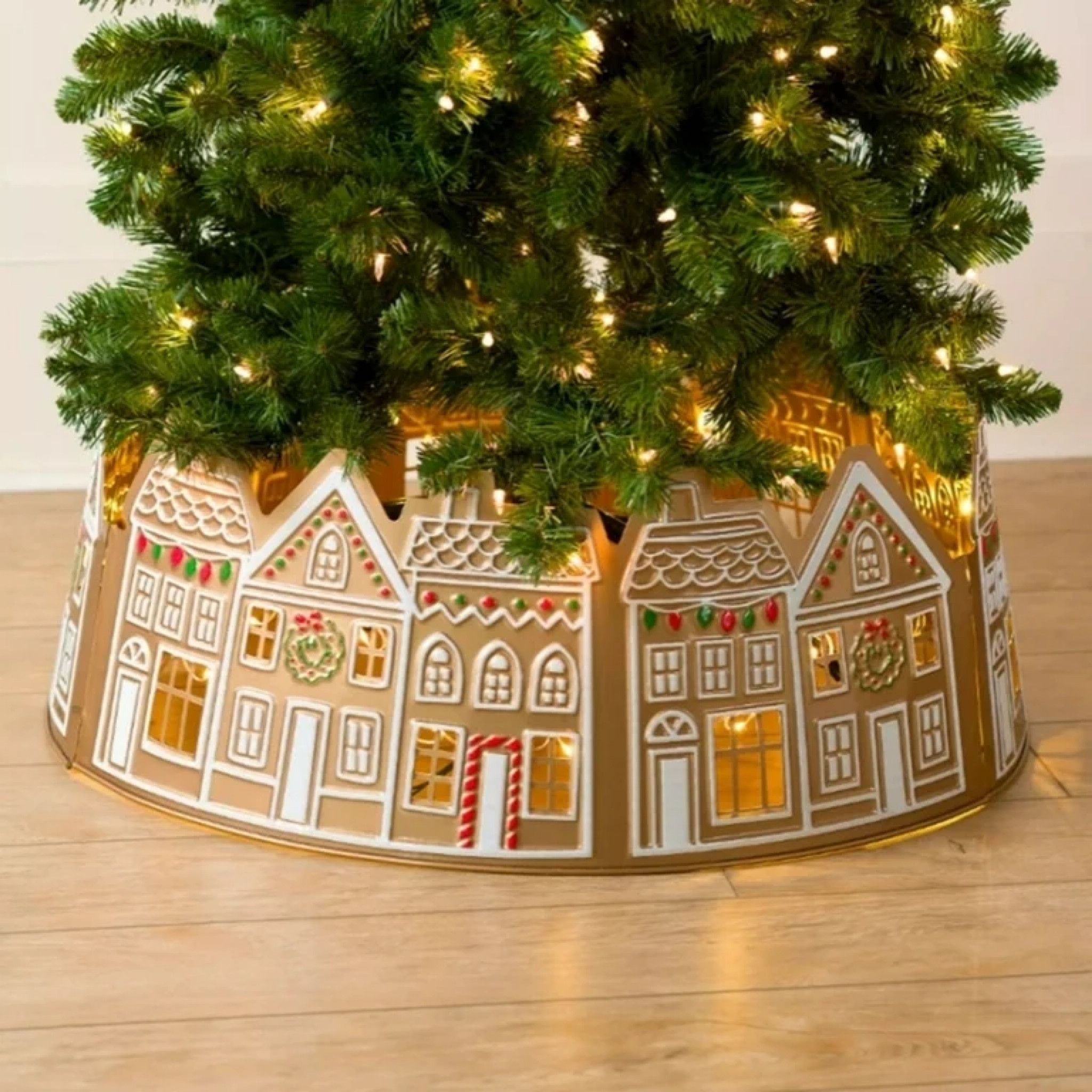 This tree collar is sooo fun and unique! Even has lights on the inside 🤩

If gingerbread village is your thing.. grab this quick! 

🥳Becca 

#LTKhome #LTKSeasonal