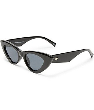 Le Specs Women's Hypnosis 50mm Cat Eye Sunglasses - Black | Dillard's
