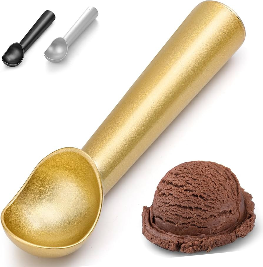CUNSENR 7 inch Ice Cream Scoop - One-Piece Nonstick Aluminum Ice Cream Scooper - Professional Met... | Amazon (US)