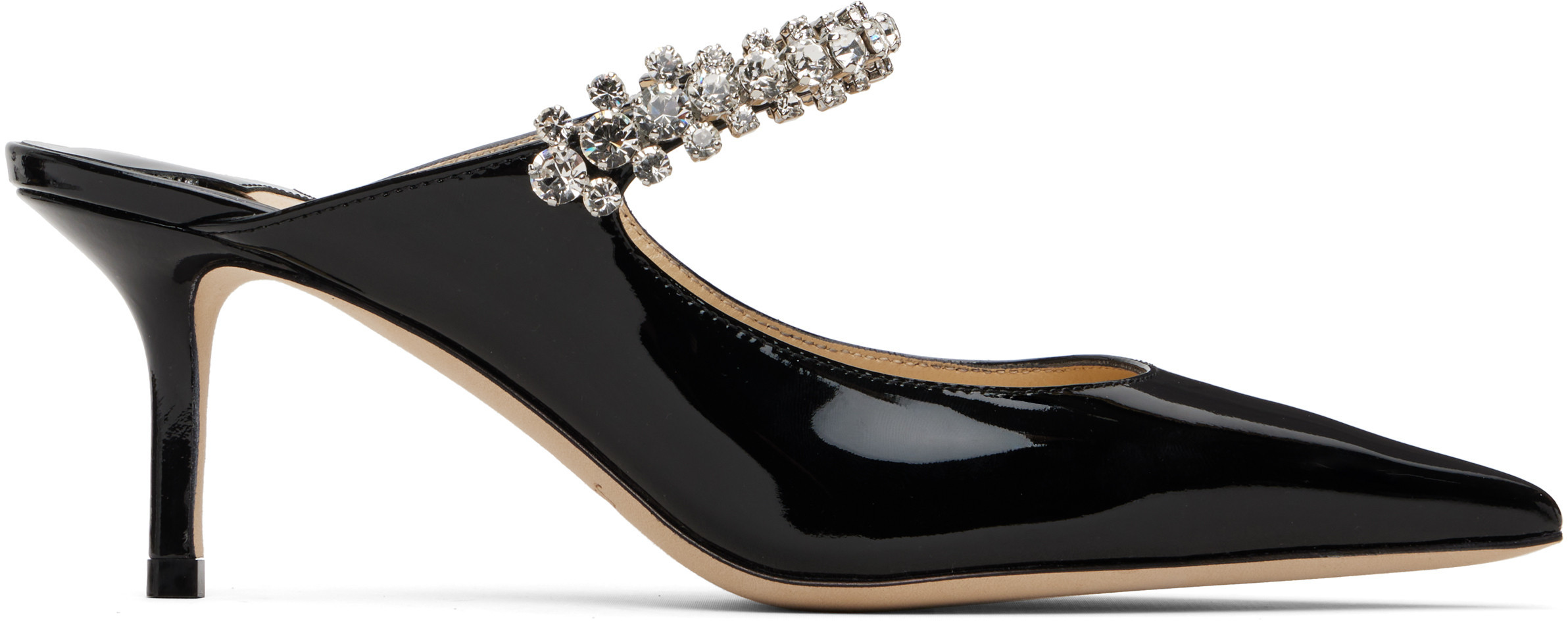 Jimmy Choo Black Bing 65 Heels | SSENSE