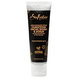 Sheamoisture Facial Wash and Scrub for Blemish Prone Skin African Black Soap to Clarify Skin 4 oz | Amazon (US)