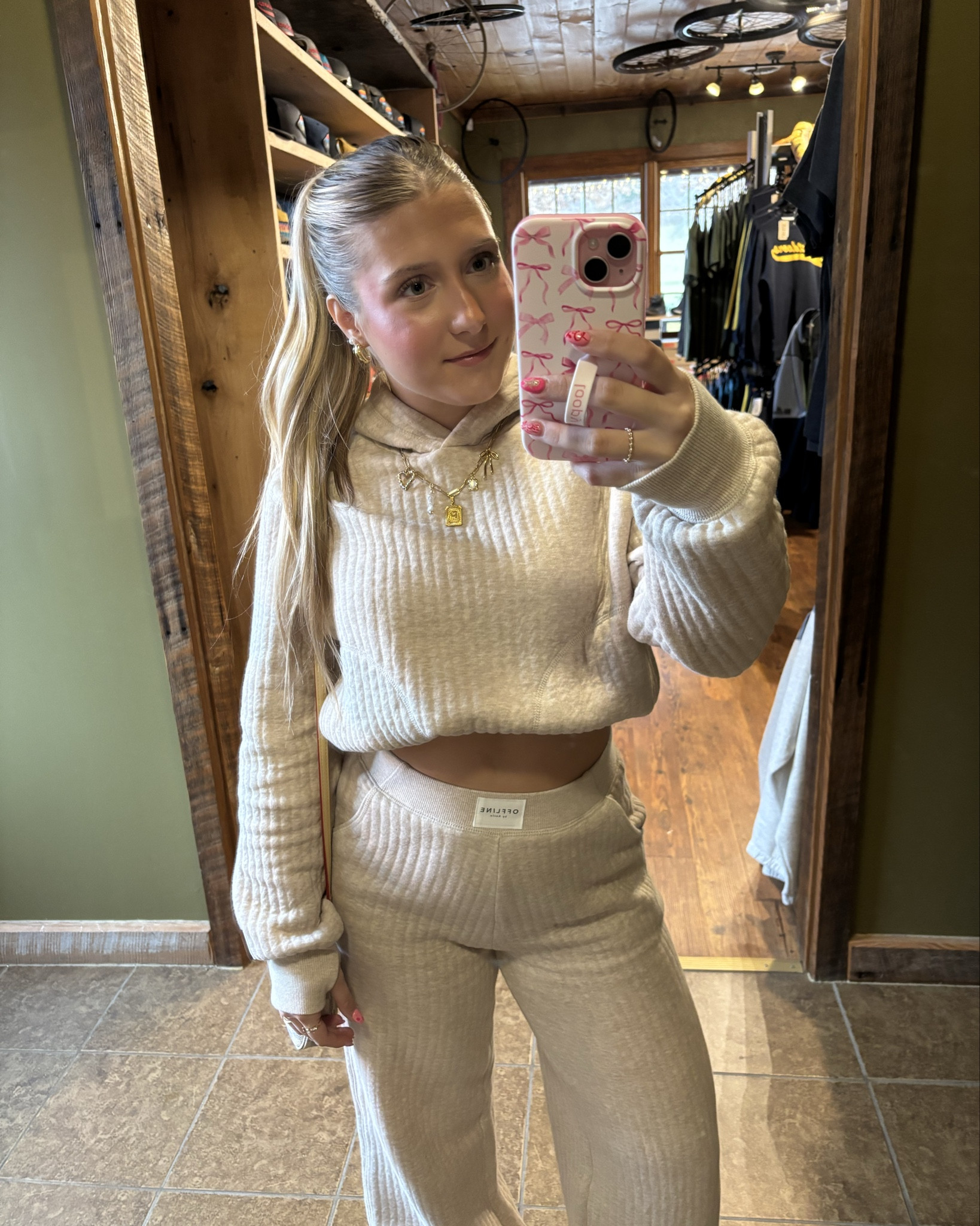 This aerie set is by far one of my favorite finds! I’m a size small in both the top and bottom  

#LTKHome #LTKStyleTip #LTKBeauty
