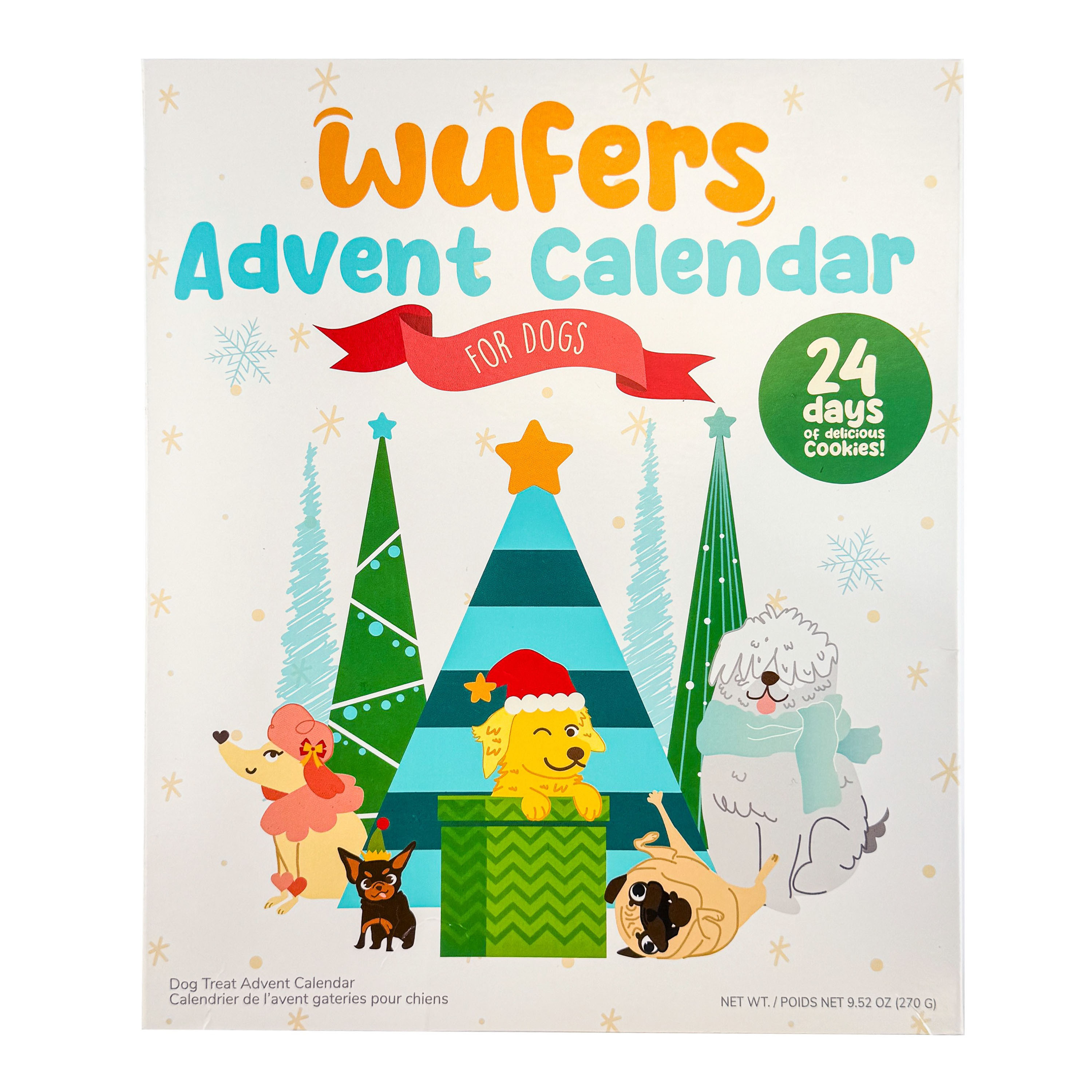 Wufers Bark the Halls Dog Treat Advent Calendar | World Market