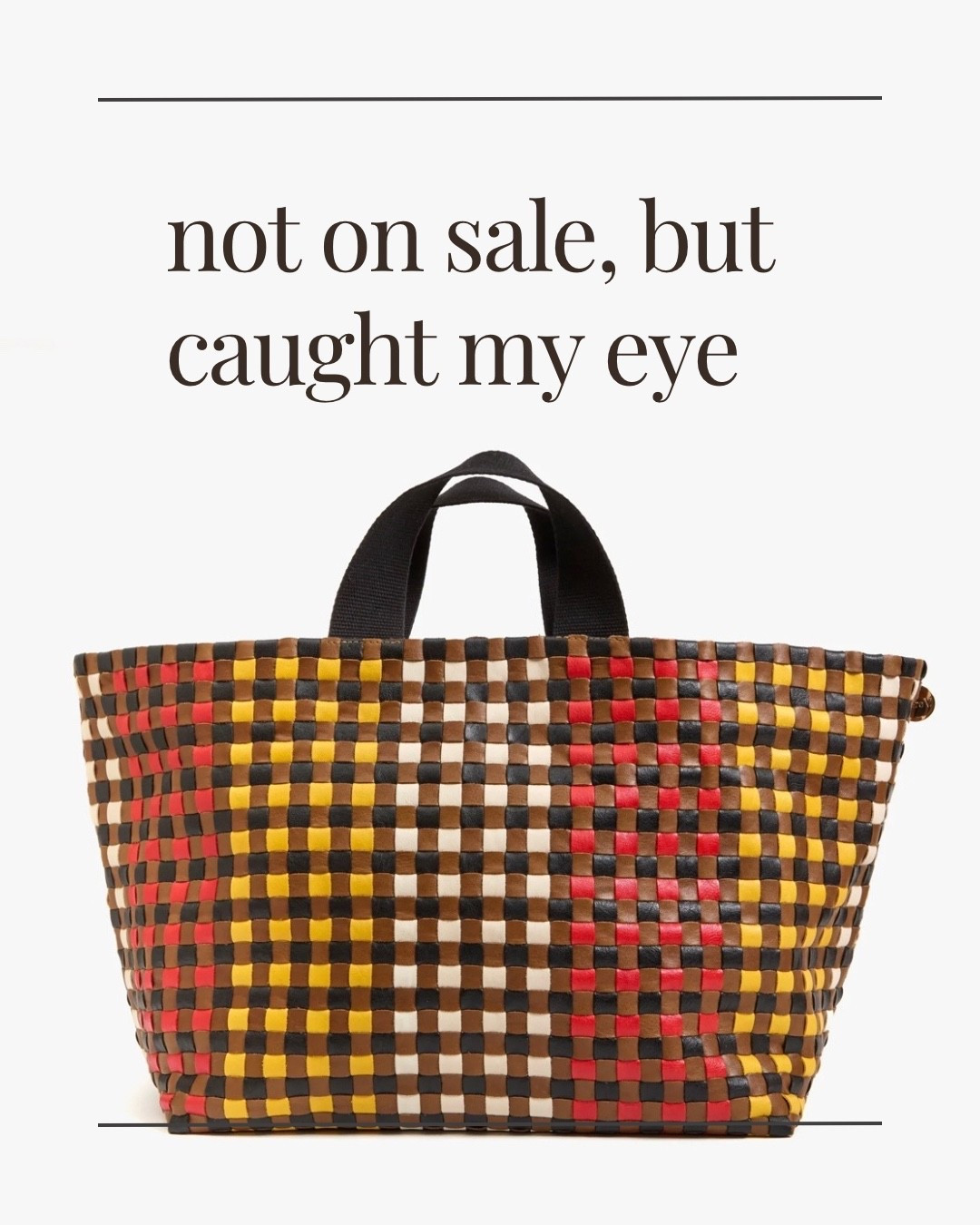 Clare V
new arrival
I’m loving this print/ pattern/ color way.  It’s giving retro and looks like a bag i would keep forever 

cute for travel

#LTKOver40 #LTKHoliday #LTKGiftGuide