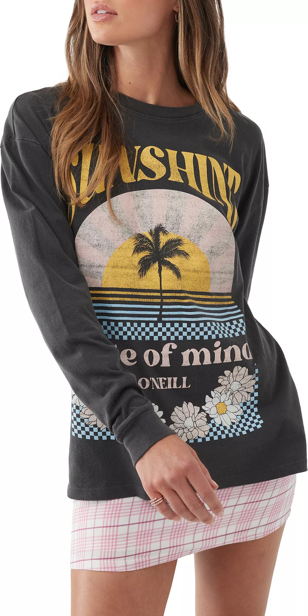 O'Neill Women's State of Mind Long Sleeve T-Shirt, Wash | Dick's Sporting Goods