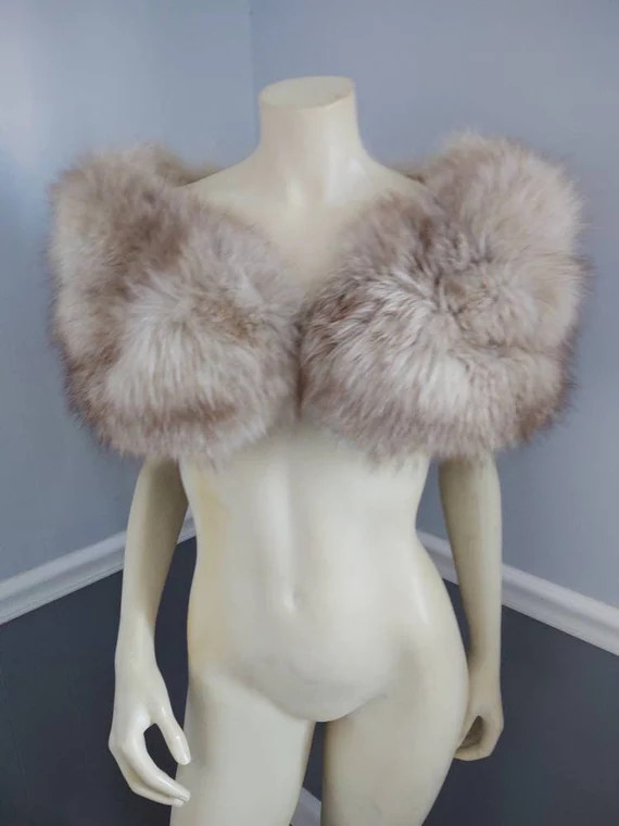Fox Fur Stole / Wedding / Bridal | Etsy (US)