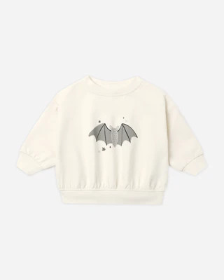 Relaxed Fleece Sweatshirt Baby Bat | Rylee + Cru