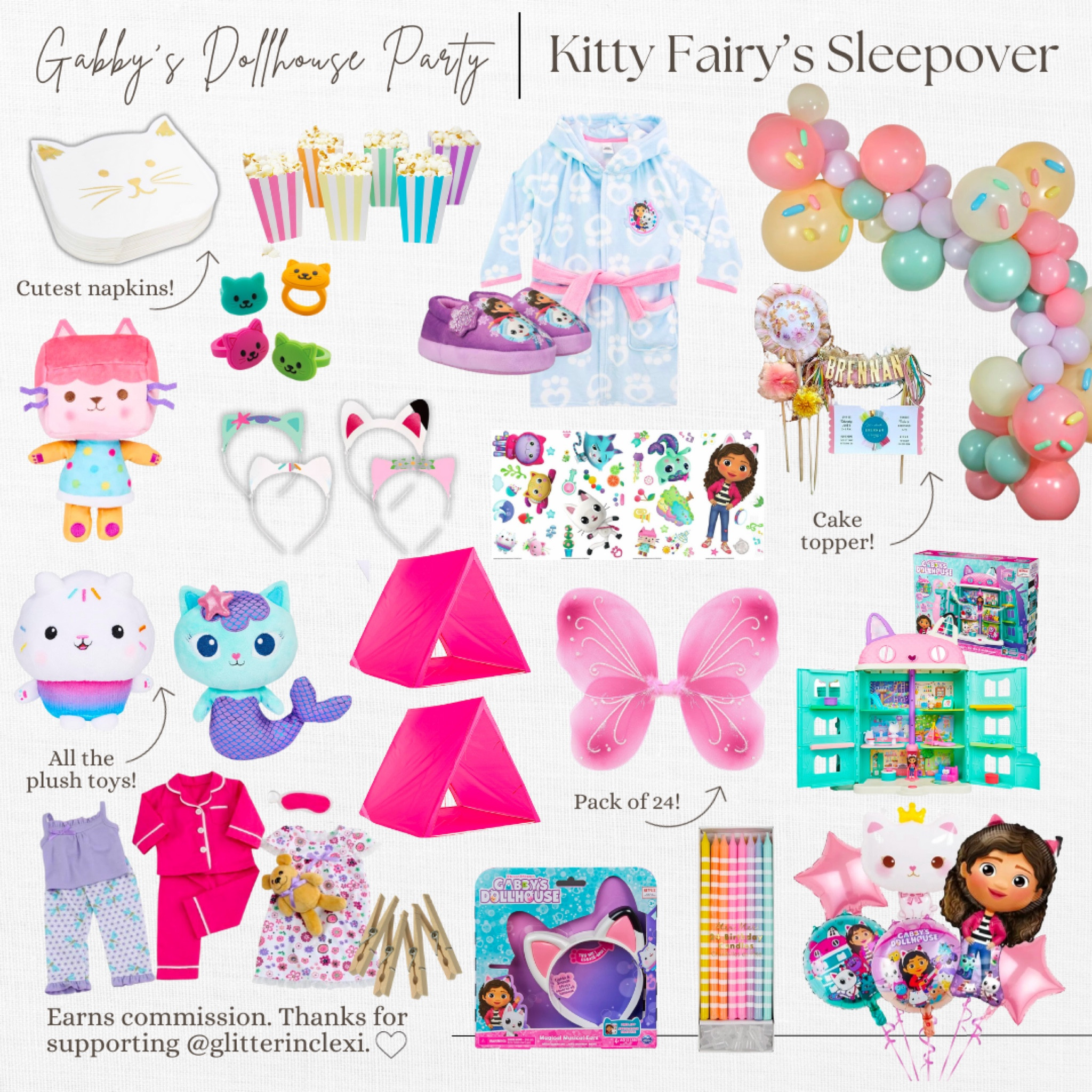 Gabby’s Dollhouse Party! Kitty Fairy’s sleepover fun!

#LTKkids #LTKhome #LTKparties