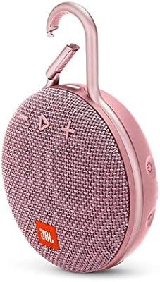 JBL Clip 3 Portable Waterproof Wireless Bluetooth Speaker - Pink (Renewed) | Amazon (US)