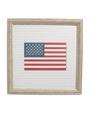 16x16 Striped Background Stars And Stripes Wall Art | Pillows & Decor | Marshalls | Marshalls