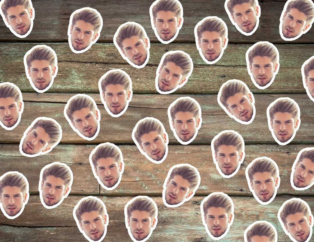 Bachelorette Party Head Cutout Confetti, Bachelorette Face Confetti, Groom Face Confetti, Matchin... | Etsy (US)