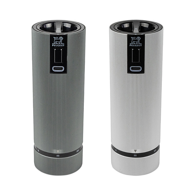 Peugeot Line electric salt and pepper mill duo