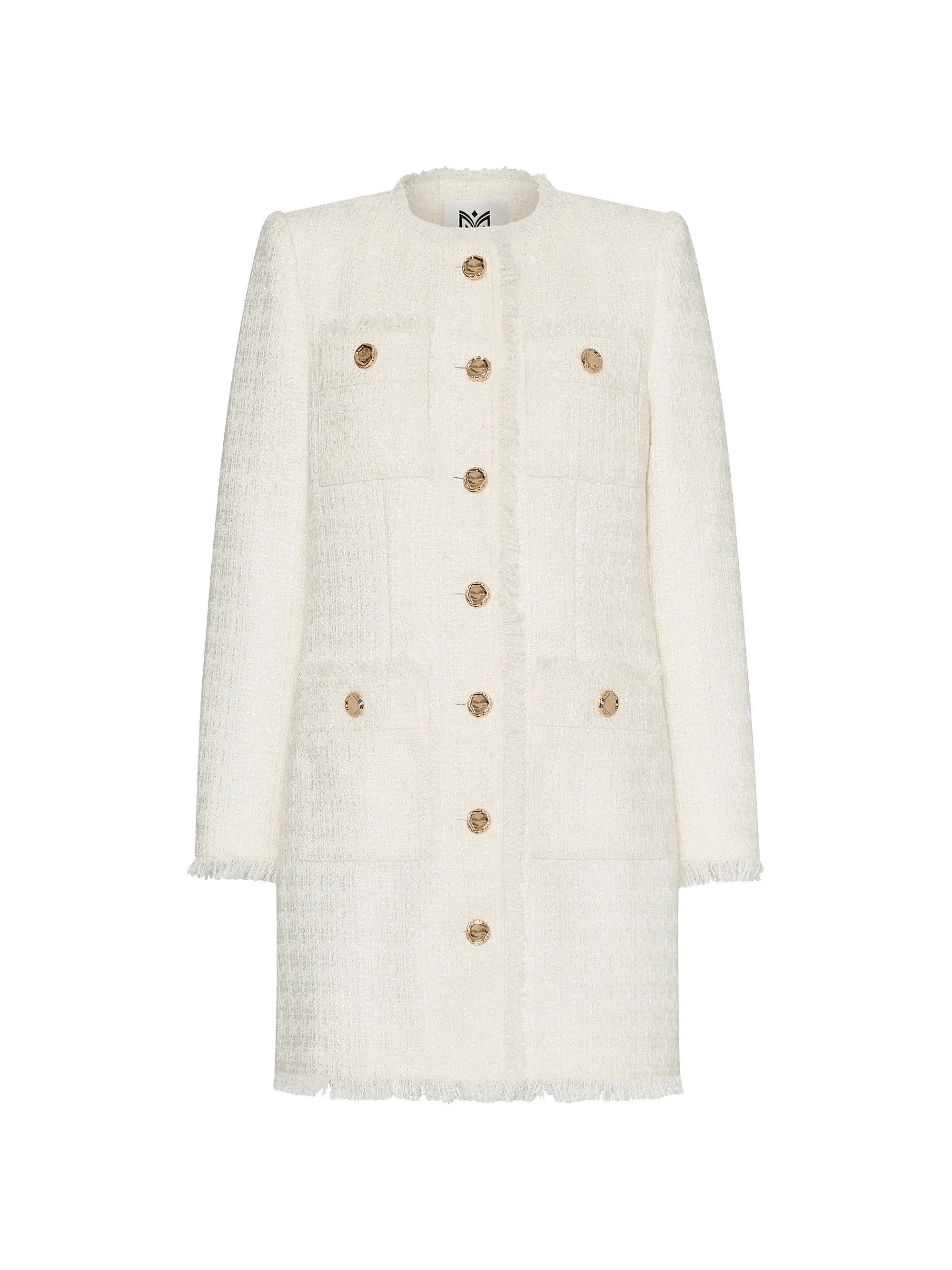 Neile Bouclé Long Jacket | Saks Fifth Avenue
