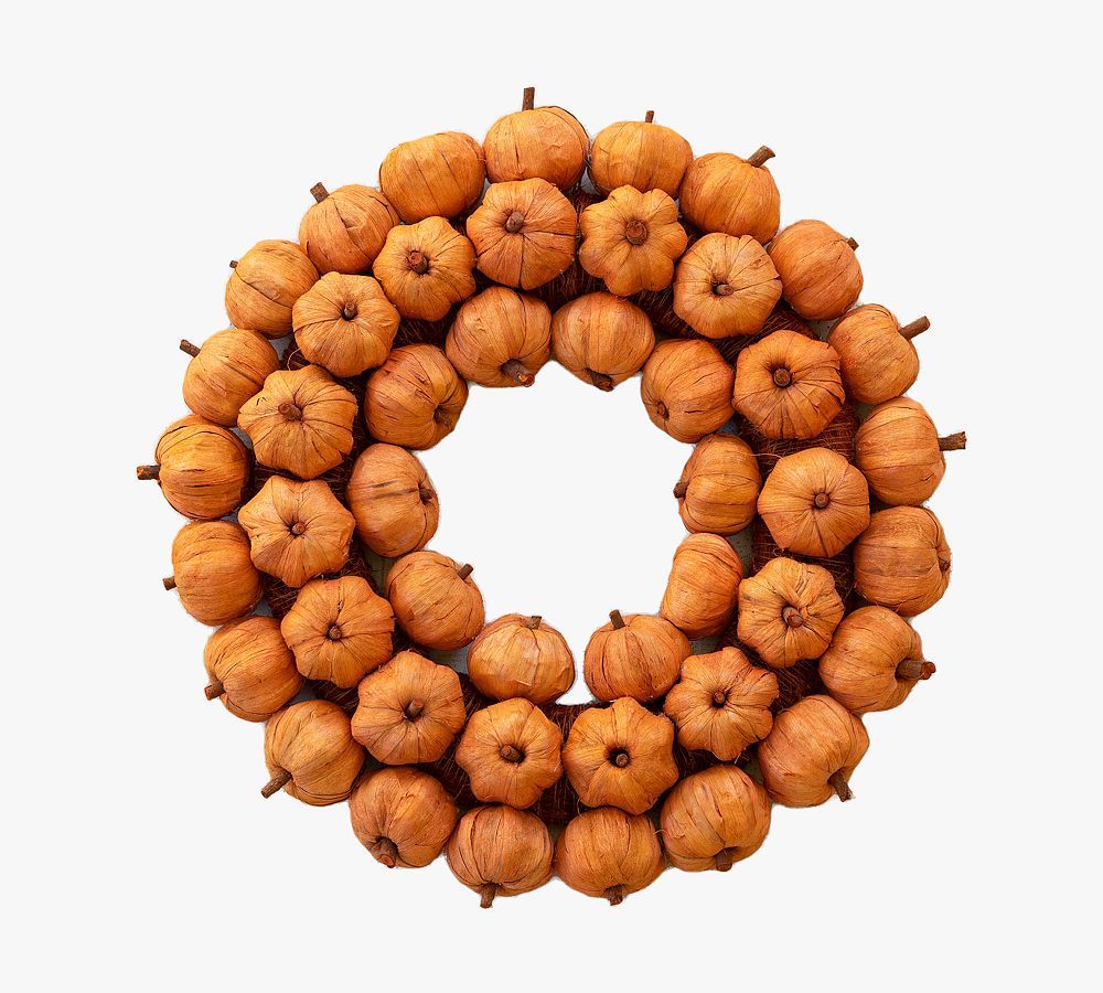 Faux Pumpkin Wreath | Pottery Barn (US)