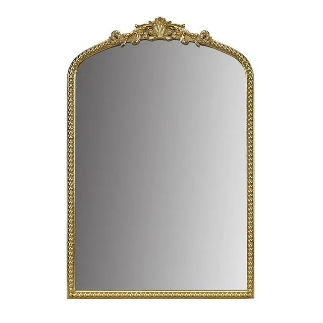 Gracie Mills Chandler Elegant Beaded Arch Wall Mirror with Decorative Accents - GRACE-15519 - Wal... | Walmart (US)