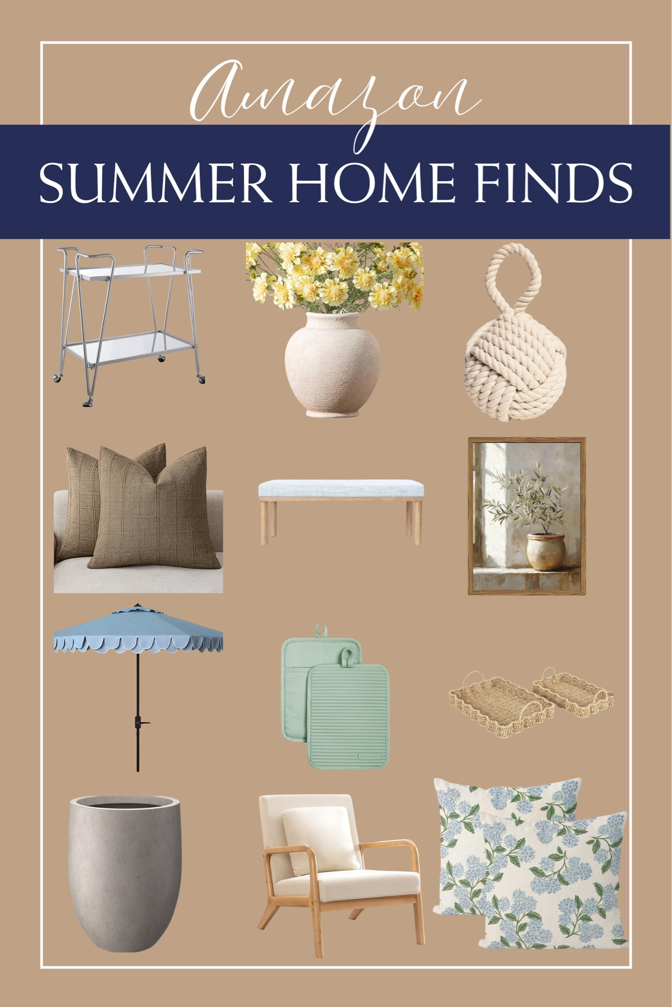 Check out these new and trending home finds from Amazon to brighten up your summer spaces! ☀️🍉⛱️🌊🐚

#LTKHome #LTKSeasonal #LTKSaleAlert