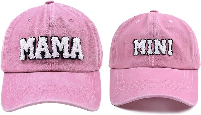 Waldeal Mama and Mini Hats, Mommy and Me Hat, Mother Daughter Cap, Mom and Baby Matching Gift, Pa... | Amazon (US)