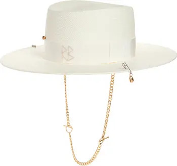 Woven Straw Gambler Hat | Nordstrom