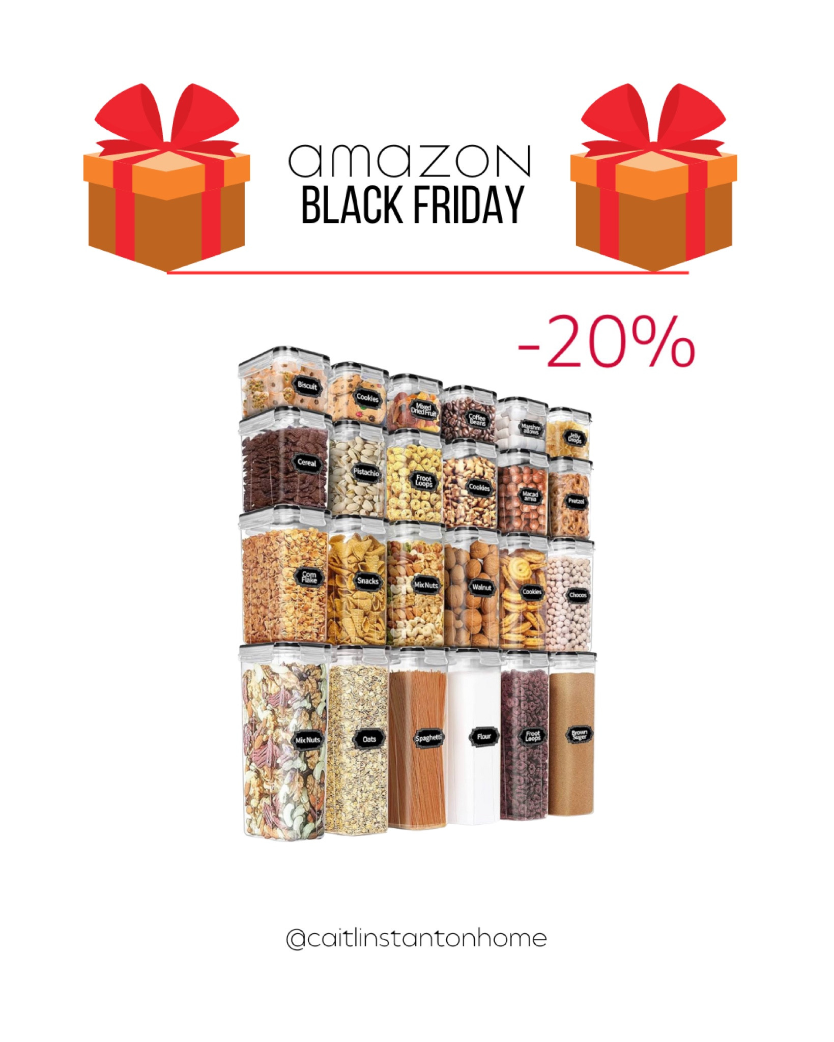 Amazon food storage, Black Friday deal 

#LTKsalealert #LTKCyberWeek