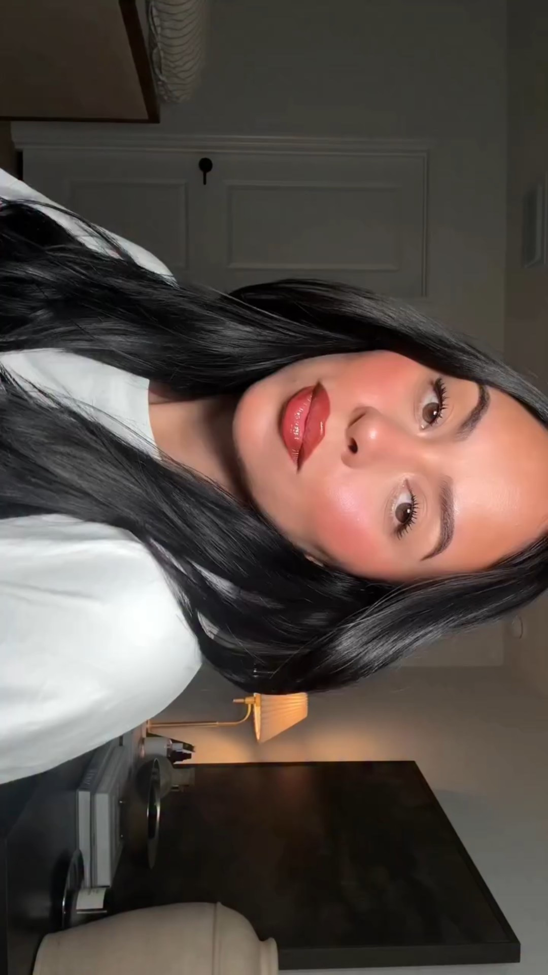 GRWM my quick 10 minute glam 

@summerfridays  lip stain ( MOCHA ) lip liner ( PECAN ) , lip butter balm ( STRAWBERRY ) 
@rhode skin glazing mist 
@kyliecosmetics Cosmetics skin tint (6N ) 
@elfcosmetics satin concealer 
@Diorbeauty cream blush + fragrance 
@makeupbymario Mario cream bronzer 
@charlottetilbury Tilbury pressed powder 
@Saie  blush 
@onesize skin finish + powder melt spray 
@lorealparis mascara

#LTKBeauty #LTKselfcare #LTKgrwm