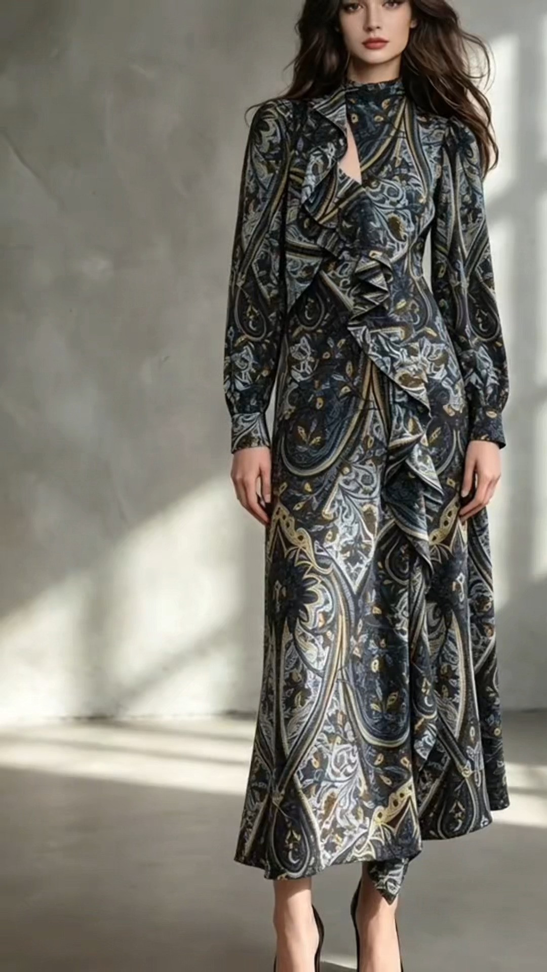 Fall’s most timeless printed midi dress for effortless elegant days🍂

#FallDress #PaisleyPrintDress #LongSleeveMidi #AutumnOutfit #FallWardrobeEssentials #ElegantFallStyle #RuffledDress #TransitionalOutfit #FallFashion #MidiDress 

 #LTKootd #LTKOver40 #LTKWedding