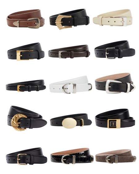 My favorite belts recently