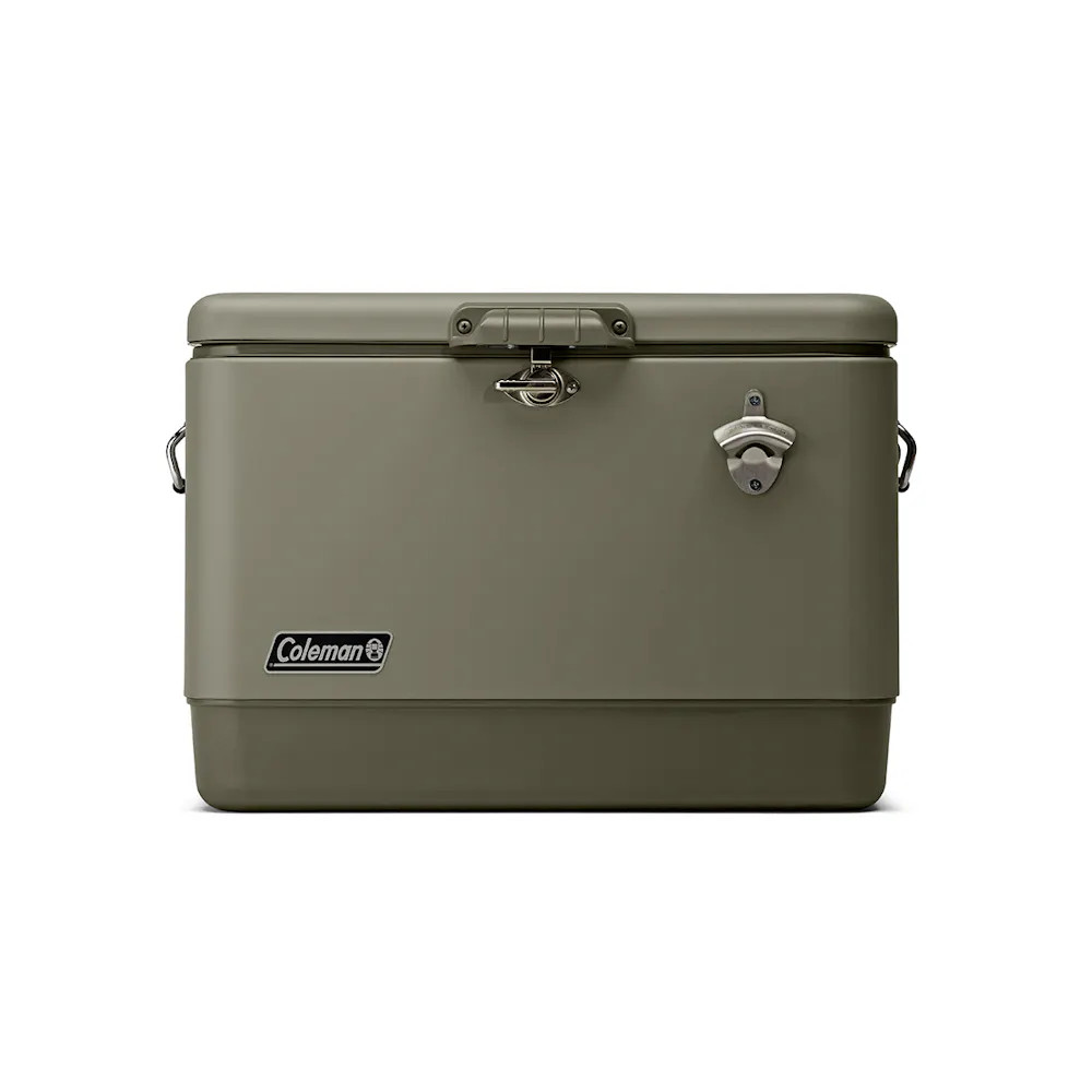 Reunion™ 54-Quart Steel Belted® Matte Cooler, Sage | Coleman | Newell Brands - Outdoor & Recreation