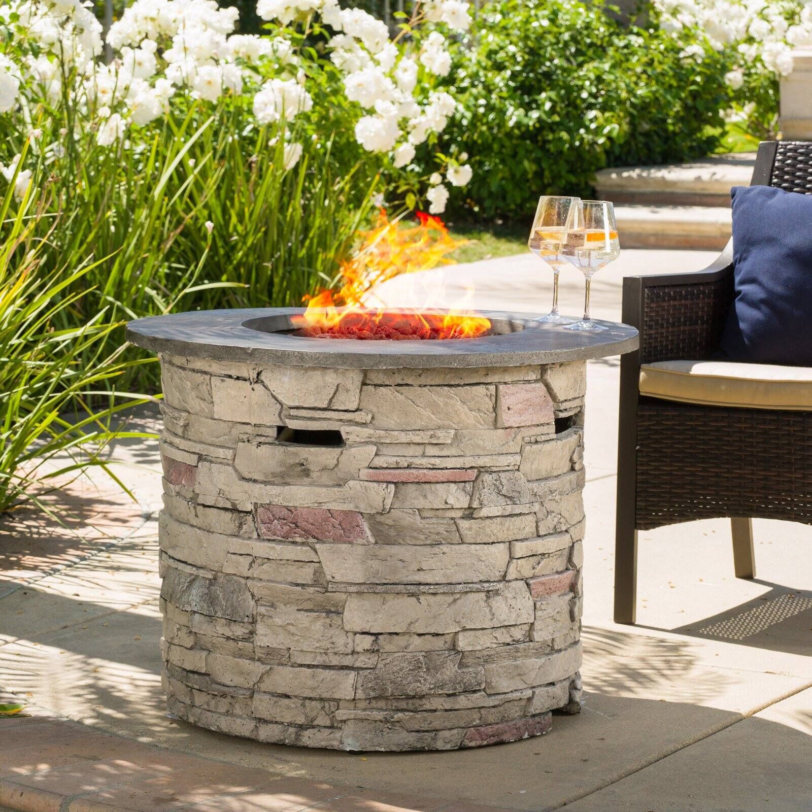 Ariana Propane Gas Fire Pit | Walmart (US)