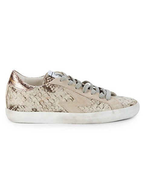 Areson Snake-Embossed Sneakers | Saks Fifth Avenue OFF 5TH