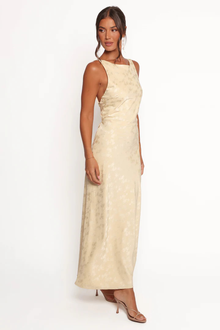 Malie Maxi Dress - Lemon | Petal & Pup (US)