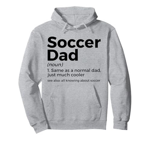 Funny Soccer Dad Definition For Men's Soccer Player Father Pullover Hoodie | Amazon (US)