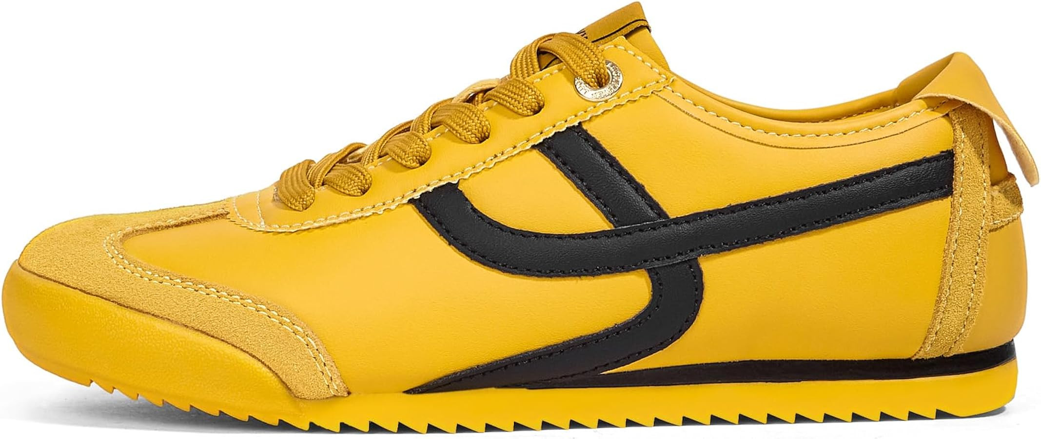 LUCKY STEP Women's Retro Fashion Sneakers Thin Sole Casual Walking Lightweight Tennis Trainers Ru... | Amazon (US)