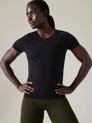 In Motion Seamless Tee | Athleta