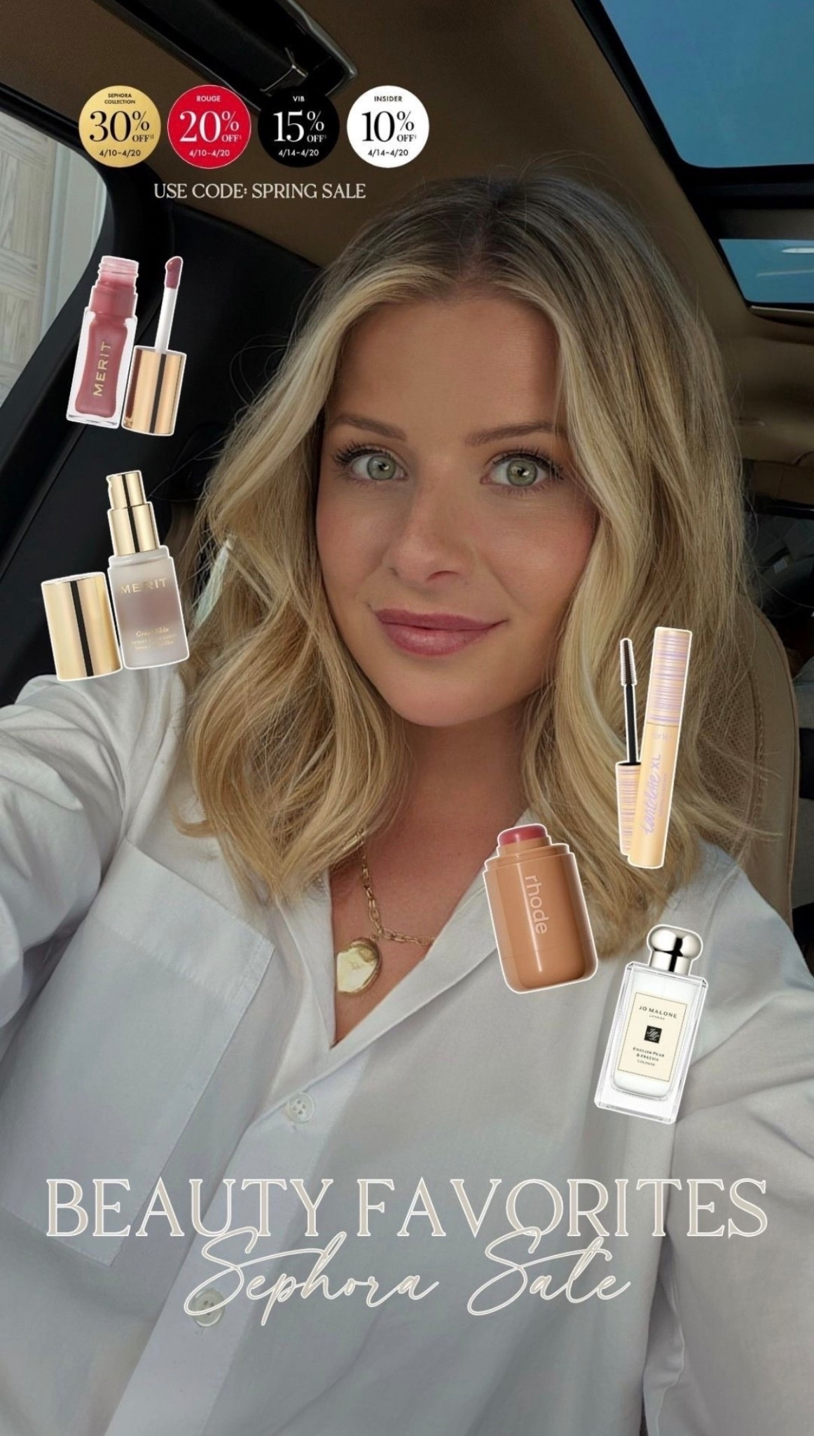 Top spring makeup favorites iv been obsessed with! ✨💖 Sephora is having their last day of their savings event that’s SO GOOD! Use code: SPRINGSALE 


Sephora sale, Sephora, beauty, makeup, GRWM, beauty routine, sale alert
#LTKBeauty #LTKgrwm #LTKSaleAlert

#LTKBeauty #LTKselfcare #LTKSaleAlert