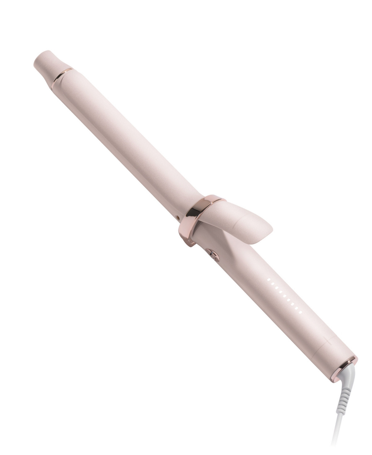 T3 SinglePass Curl X 1" Ceramic Extra-Long Barrel Curling Iron in Satin Blush - Satin Blush | Macy's