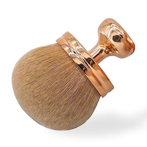 Extra Large Body Makeup Brush For Self Tanner, Self Tan Back Applicator, 74mm Wide-headed Kabuki Brush For Bronzers Blend Self Tanning Applicator, Oval Face Leg Makeup Brush With Drawstring Bag | Amazon (US)