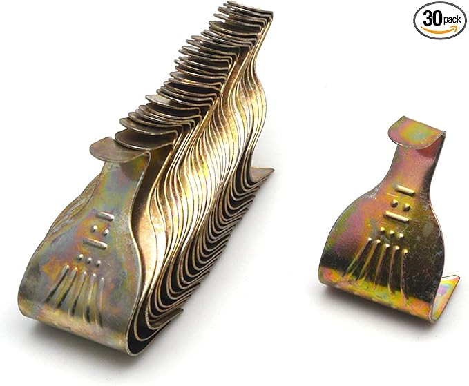 MY MIRONEY 2.2" x 1.3" Metal Rail Molding Hanging Hooks Colorful Photo Frame Picture Rail Hooks P... | Amazon (US)