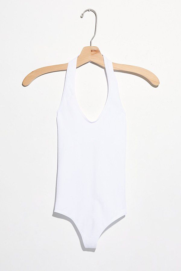 Hey You Halter Bodysuit by Intimately at Free People, White, XS/S | Free People (Global - UK&FR Excluded)