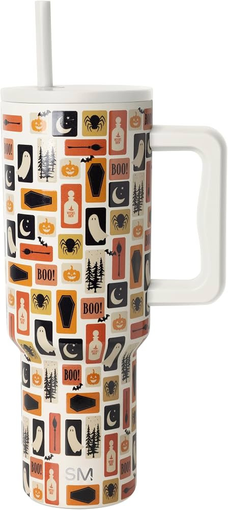 Simple Modern Halloween Tumbler with Handle | 40oz | Stamps | Amazon (US)