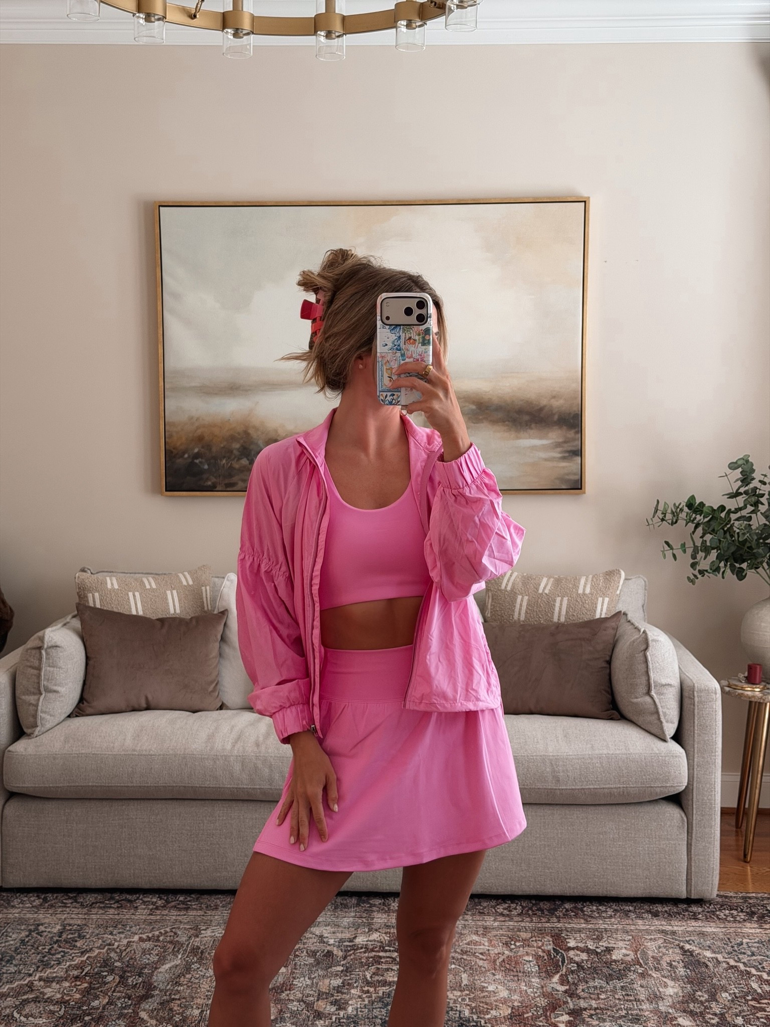 all pink everything athleisure outfit from salt project🩷💅🏼🩰 color is bubblegum and i’m in size XS!

#LTKootd #LTKgrwm #LTKfitnessgoals