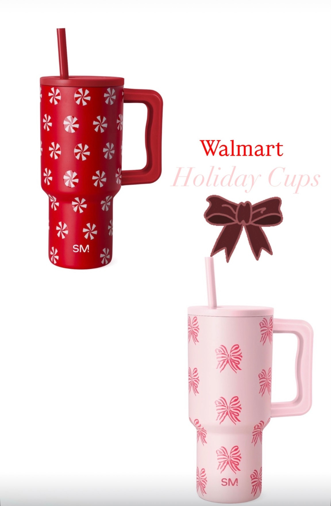 Walmart Holiday Tumbler🎀❤️

#LTKFindsUnder50 #LTKHoliday #LTKSeasonal