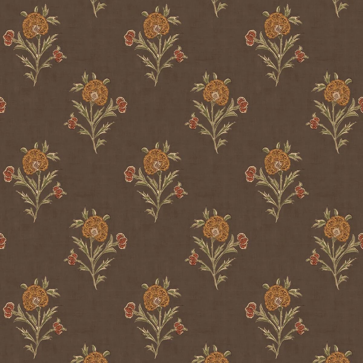 Mulberry Somerton Espresso Wallpaper | DecoratorsBest | DecoratorsBest