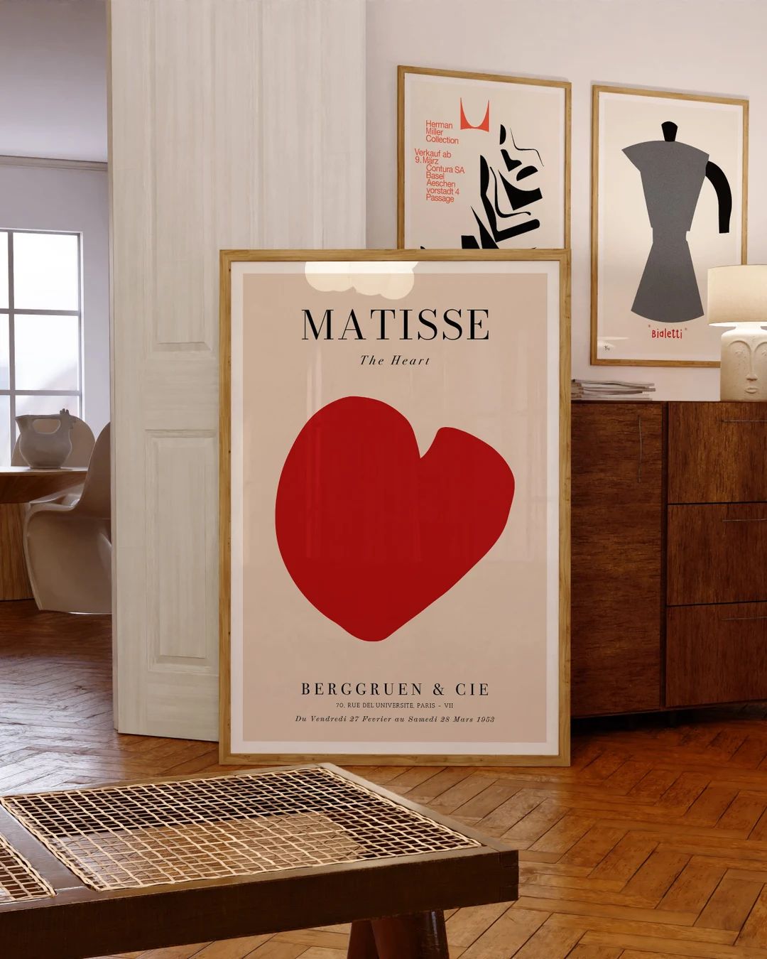 Matisse Exhibition Poster the Heart 1953 Berggruen & Cie - Etsy | Etsy (US)