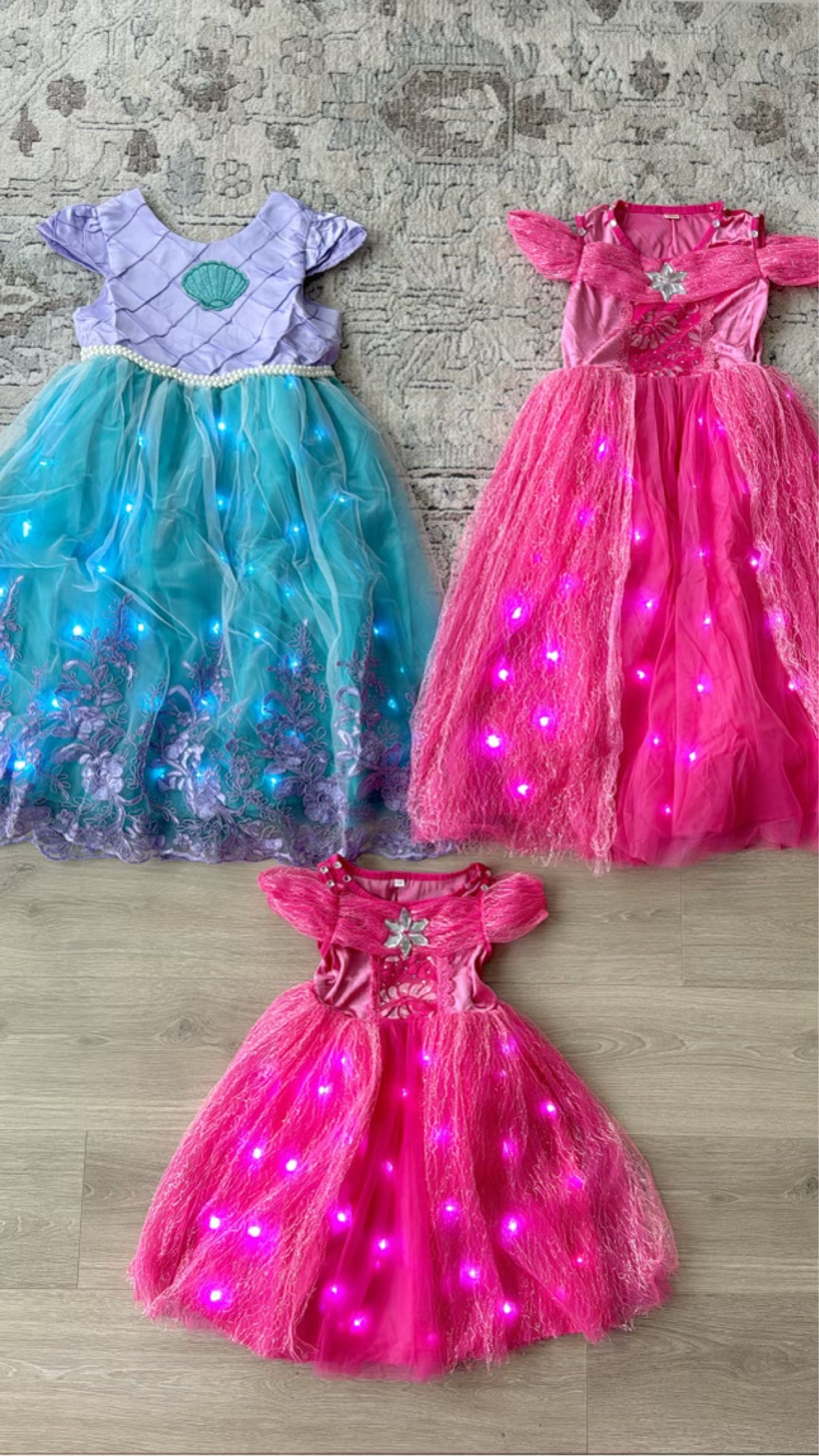 Disney on Ice Dresses from Amazon for my girls! They light up which is so fun and the quality is great! 🩷

#disney #disneyprincess #sleepingbeauty #littlemermaid #disneyonice #disneyland #disneyworld #dress #girls #toddler #disneyoutfit #kidss

#LTKKids #LTKFamily #LTKTravel