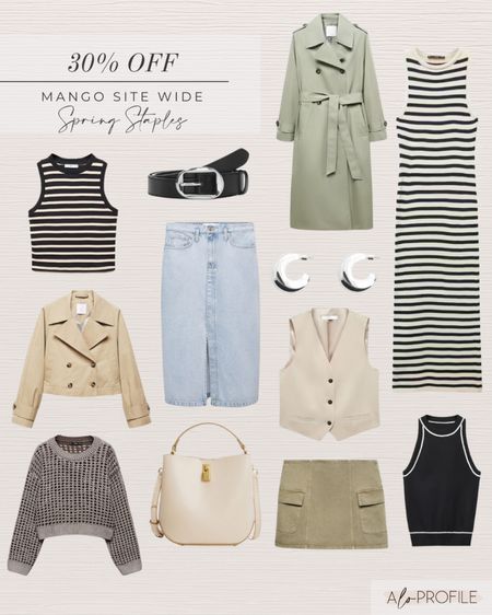 30% off Mango site wide!! Perfect time to stock up on your spring + summer capsule wardrobe 👏

#LTKsalealert