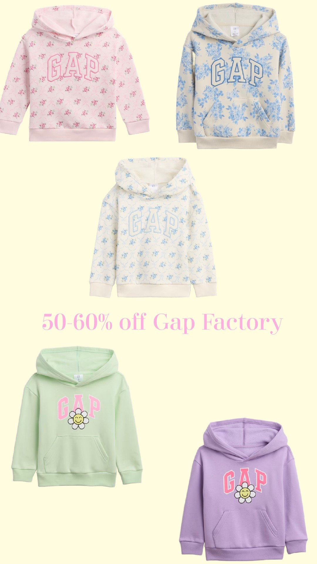 50-60% off gap factory
Sweatshirts for fall on sale

#LTKSaleAlert #LTKKids